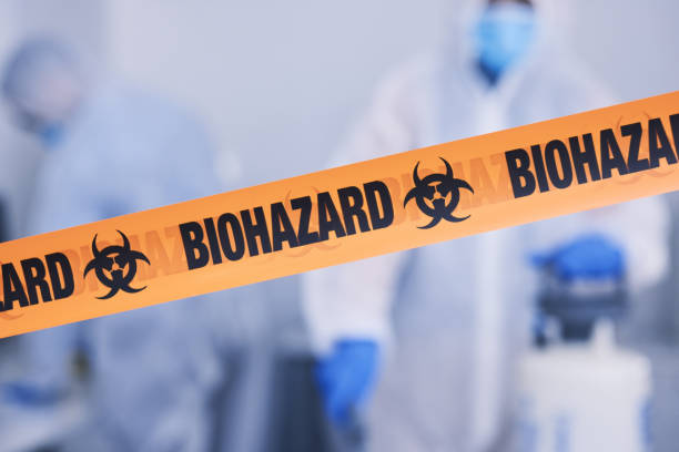 Professional Drug Lab Cleanup technician working in Caldwell, TX